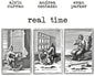 the album cover for Alvin Curran  / Centazzo,Andrea / Parker,Evan - Real Time