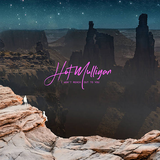 the album cover for Hot Mulligan - I Won't Reach Out To You - Silver Grape [Colored Vinyl]