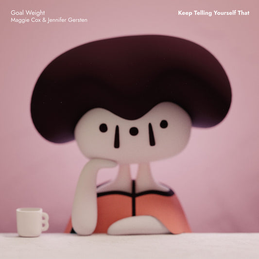 the album cover for Maggie Cox - Keep Telling Yourself That