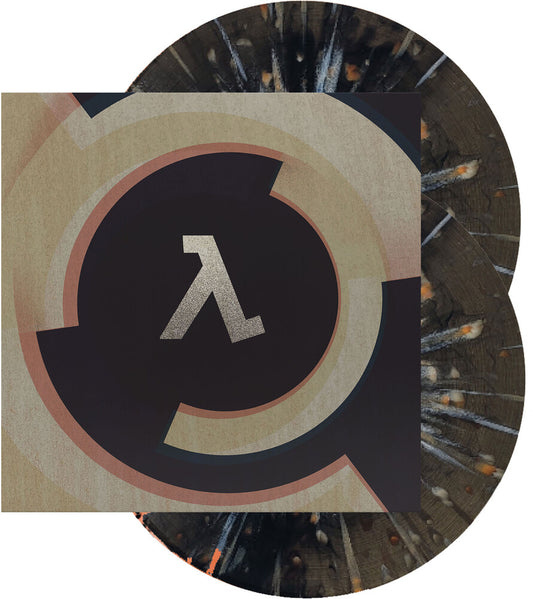 the album cover for Valve - Half-Life: Alyx - O.S.T. [Black with Orange Splatter]