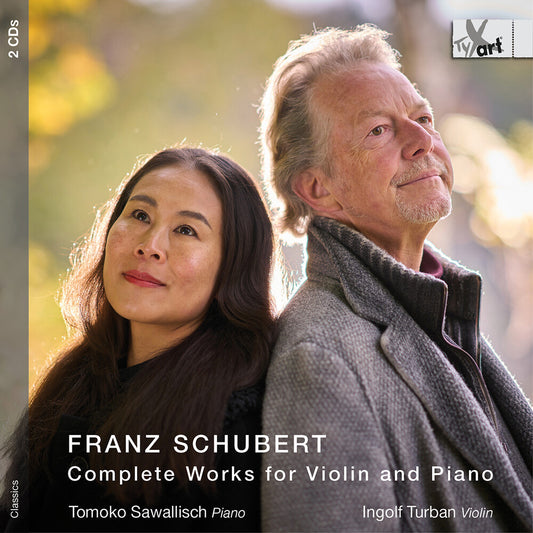 the album cover for Igolf Turban - Complete Works For Violin & Piano