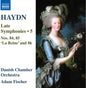 the album cover for Danish Chamber Orchestra - Haydn: Late Syms Vol. 5