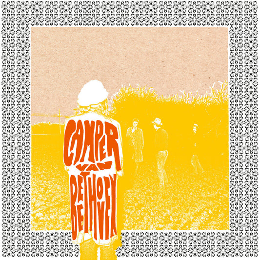 the album cover for Camper Van Beethoven - Telephone Free Landslide Victory [Mustard Yellow]