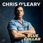 the album cover for Chris O'Leary - Blue Collar - Clear Blue (Blue) [Clear Vinyl]