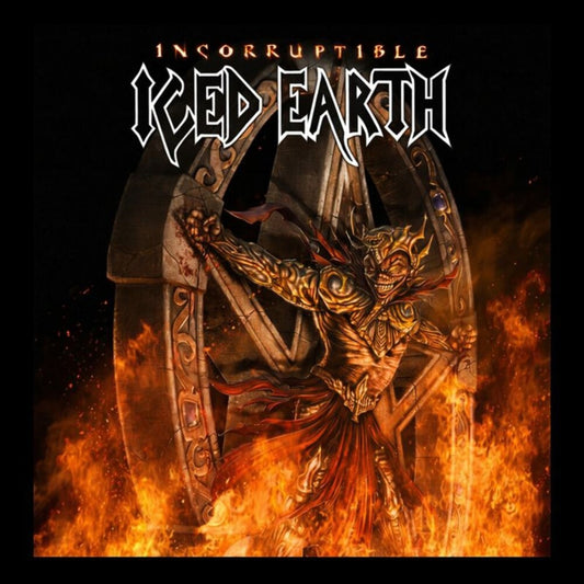 the album cover for Iced Earth - Incorruptible (2lp) (colored Vinyl)