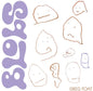 the album cover for Greg Foat - Blobs