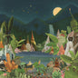 the album cover for Monster Rally - Echoes Of The Emerald Sands [Colored Vinyl]
