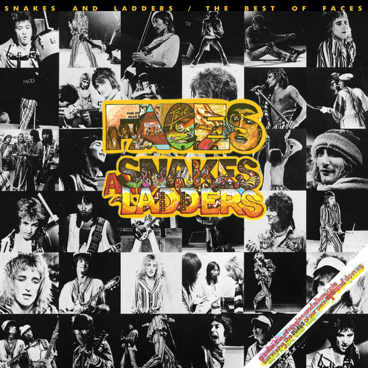 the album cover for Faces - Snakes and Ladders: the Best (rhino Reserve) (brick & Mortar Exclusive)