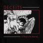 the album cover for Deceits - If There's No Heaven - Ruby Black Wave [Colored Vinyl]