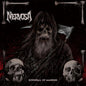 the album cover for Nervosa - Downfall of Mankind