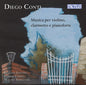 the album cover for Eugenia Lentini - Conti: Musica Per Vno Clarinetto E Pianoforte