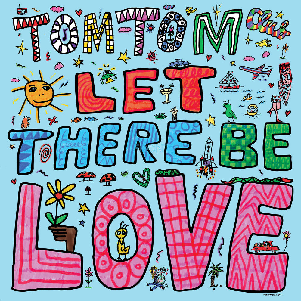 the album cover for Tom Tom Club - Let There Be Love (Box) [Colored Vinyl] (Spla)