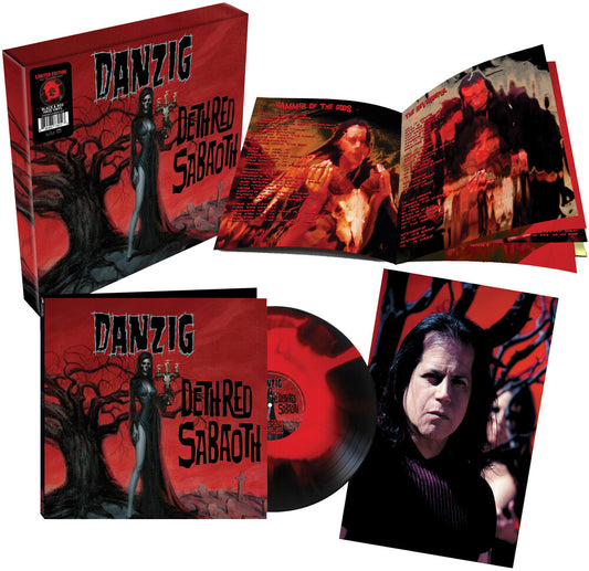 the album cover for Danzig - Deth Red Sabaoth [Black/Red/Yellow Haze/Splatter Vinyl]