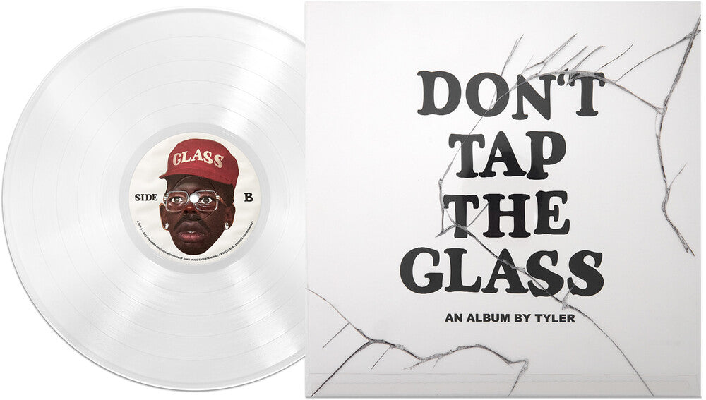 the album cover for Tyler, The Creator - Don't Tap The Glass [Translucent Clear]