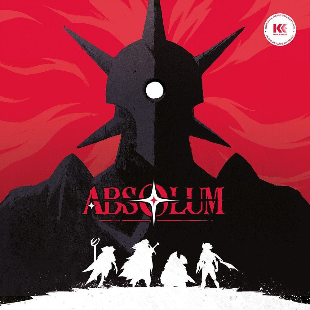 the album cover for Gareth Coker  (Colv) (Red) (Wht) - Absolum - (2026 Edition) - O.S.T. [Colored Vinyl] (Red)