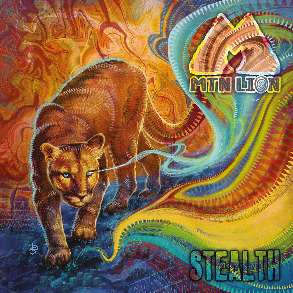 the album cover for MTN LION - Stealth
