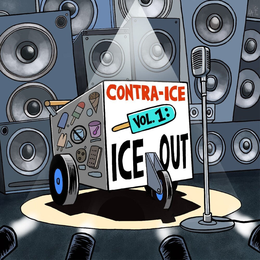 the album cover for Contra-Ice Vol. 1: Ice Out / Various - Contra-Ice Vol. 1: Ice Out