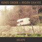 the album cover for Runes Order & Regen Graves - Escape