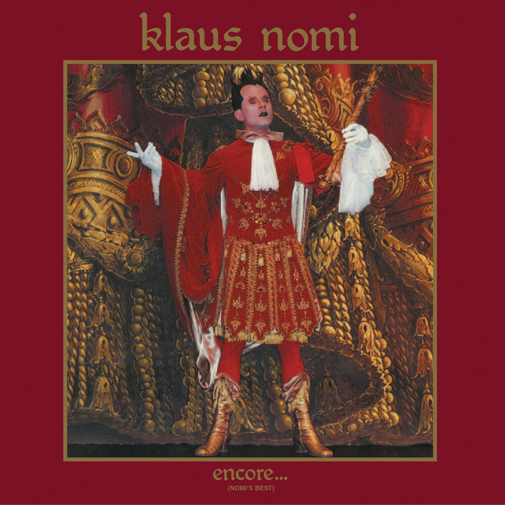 the album cover for Klaus Nomi - Encore Nomi's Best