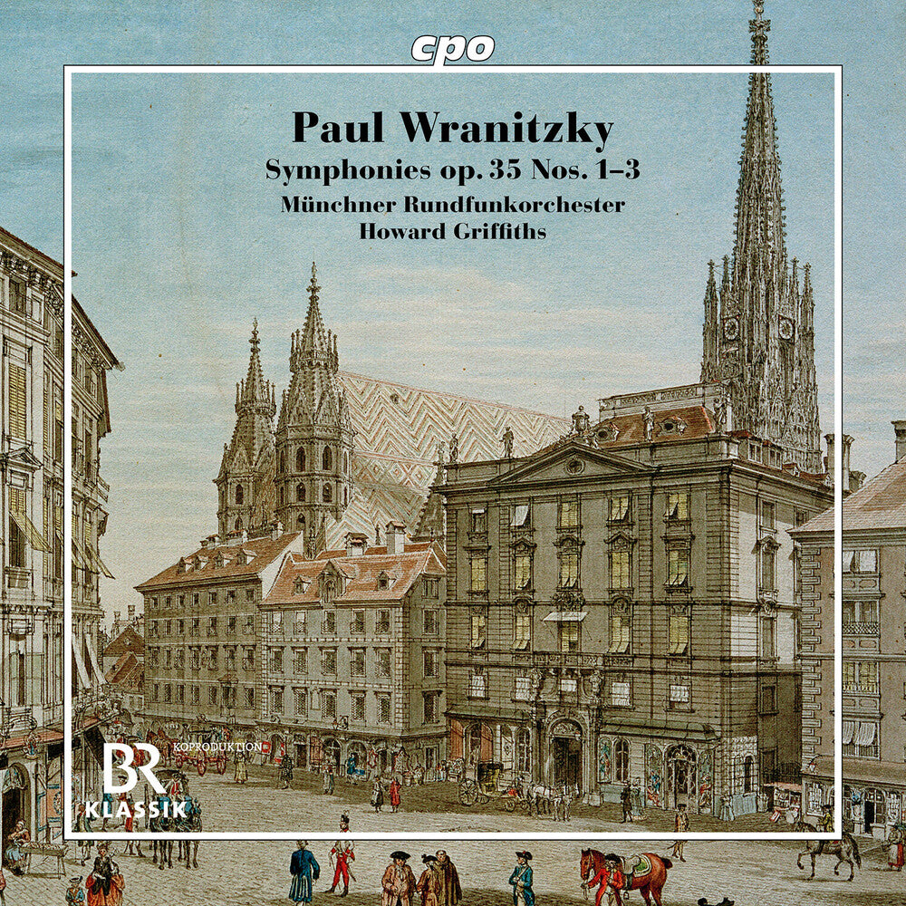 the album cover for Munchner Rundfunkorchester - Symphonies Op. 35 Nos. 1-3