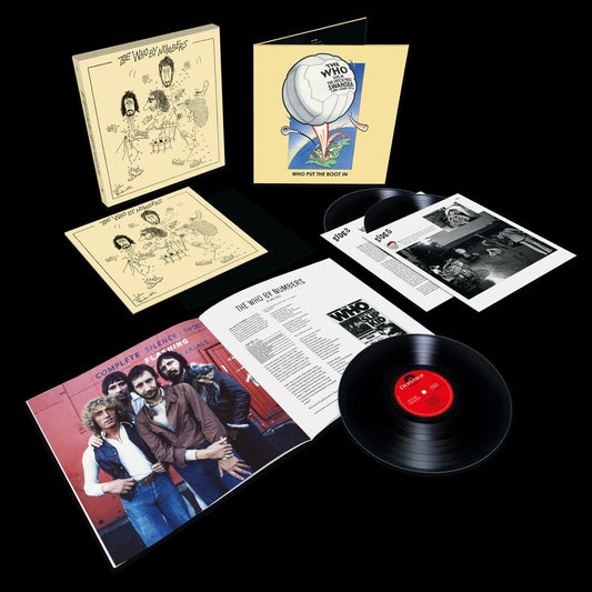the album cover for The Who - The Who By Numbers - Deluxe Edition [180g 3 LP]