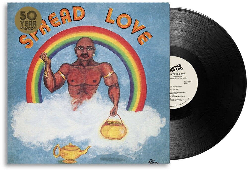 the album cover for Carey Harris - Spread Love (Anniversary)