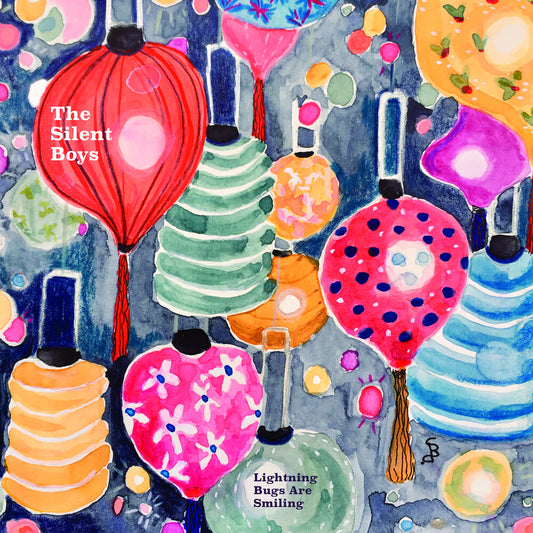 the album cover for Silent Boys - Lightning Bugs Are Smiling