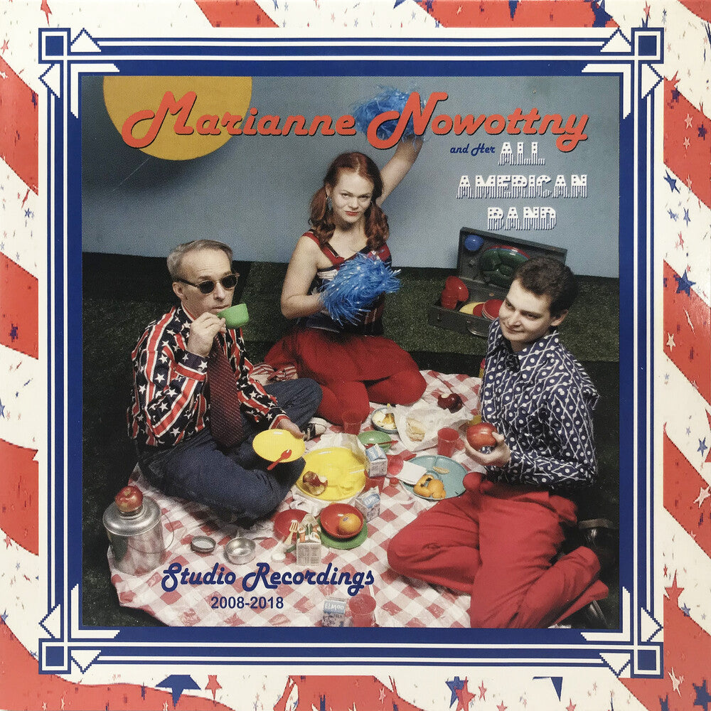 the album cover for Marianne Nowottny  & Her All American Band - Studio Recordings 2008-2018