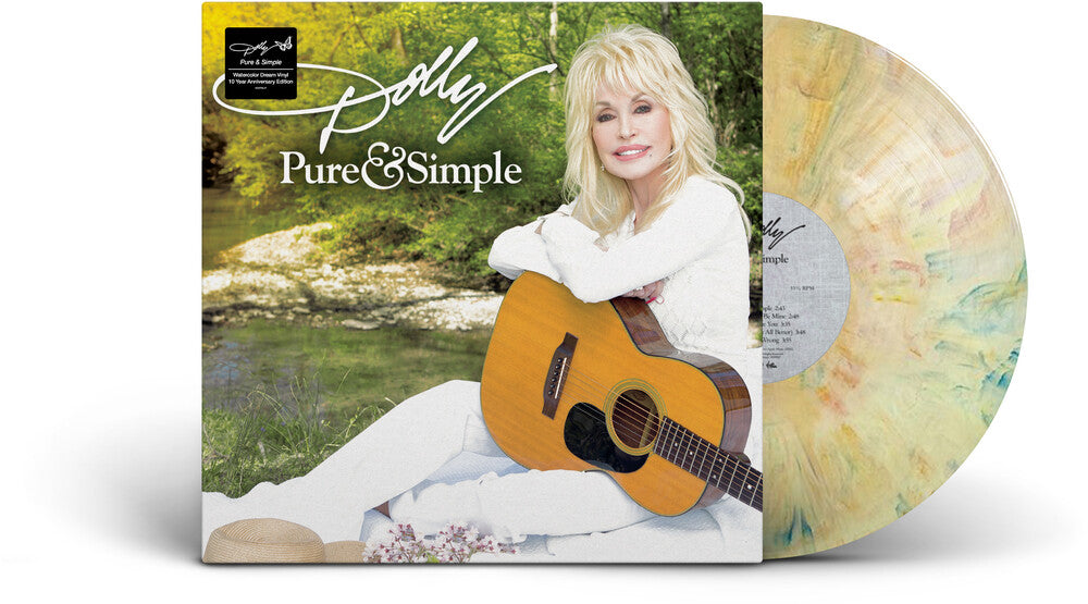 the album cover for Dolly Parton - Pure & Simple - 10 Year Anniversary Edition [Watercolor Dream]