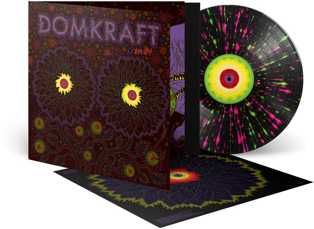 the album cover for Domkraft - Night Songs [Colored Vinyl] (Gate) [Limited Edition] (Ofgv)