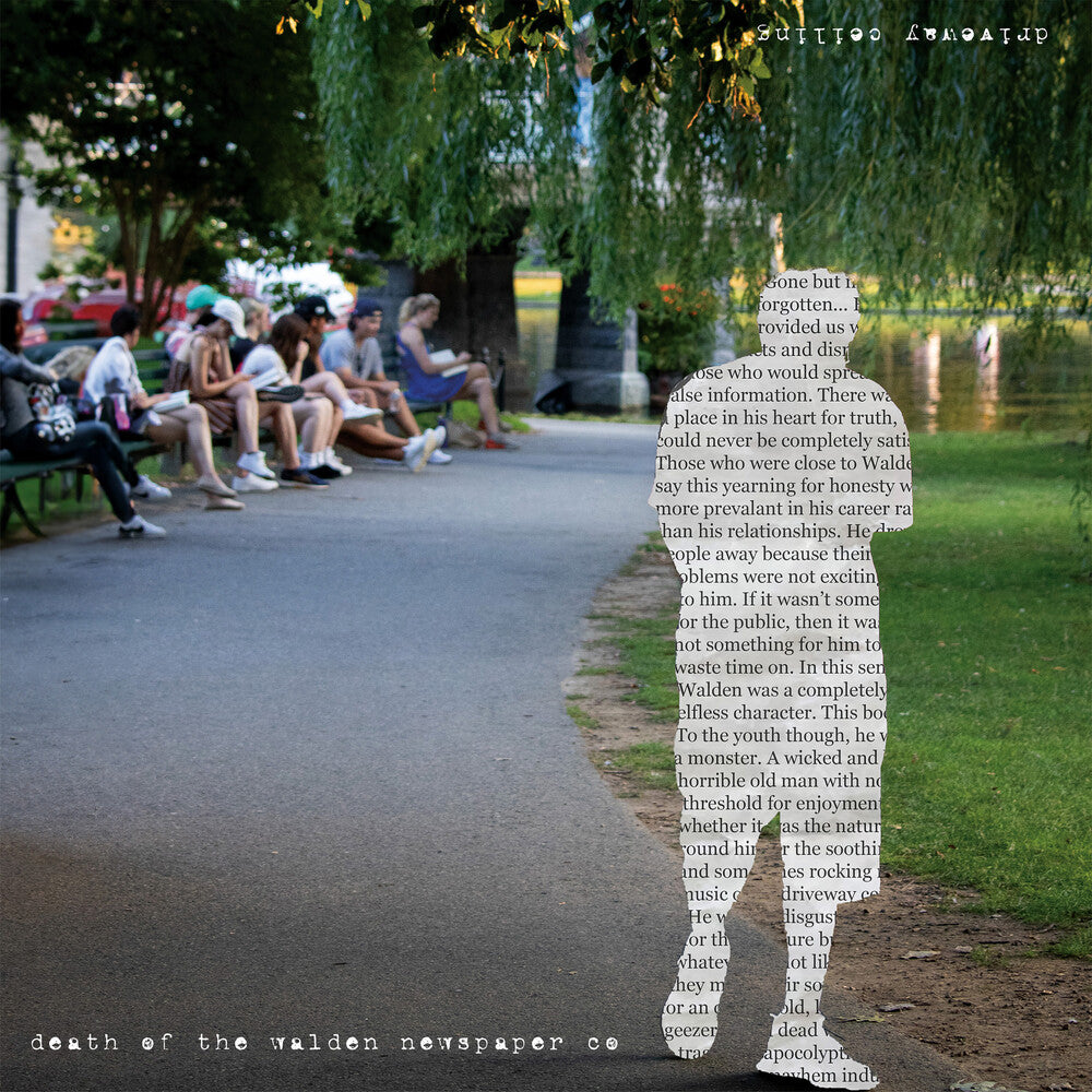the album cover for Driveway Ceiling - Death Of The Walden Newspaper Co [Colored Vinyl] (Grn)