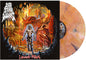 the album cover for 200 Stab Wounds - Lowest Form [Rigor Mortis - Yellow Orange Black Marble]
