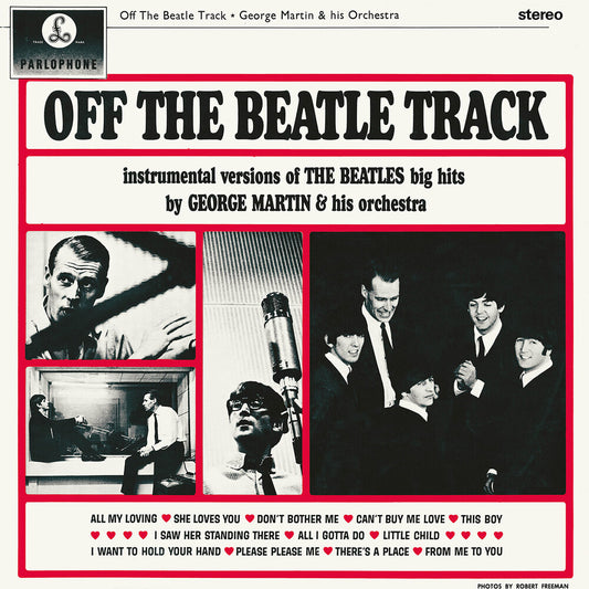 the album cover for George Martin  & His Orchestra - Off The Beatle Track (Ofgv)