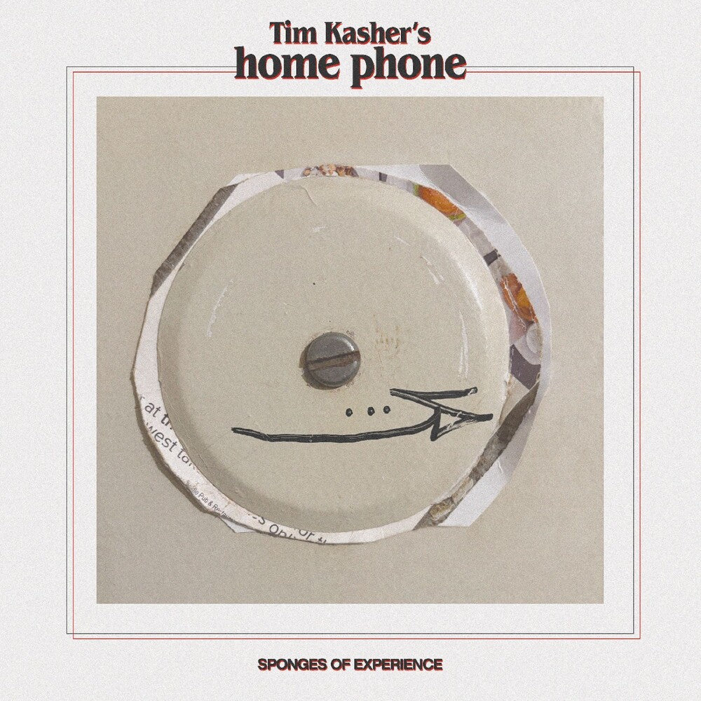 the album cover for Tim Kasher - Spongers Of Experience - Red Galaxy [Colored Vinyl] (Red)