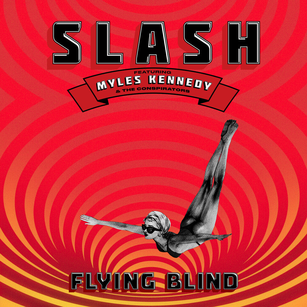 the album cover for Slash / Myles Kennedy  & Conspirators - Flying Blind