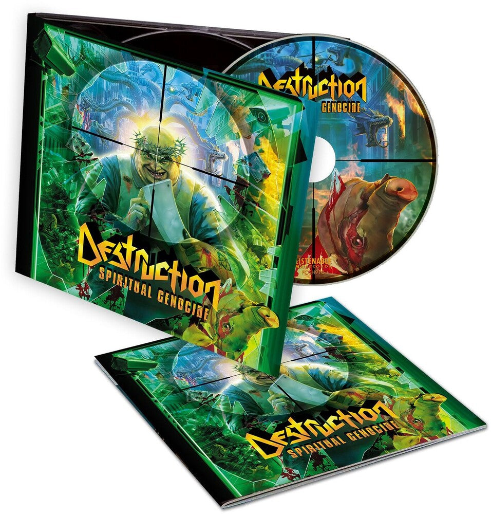 the album cover for Destruction - Spiritual Genocide [Digipak]
