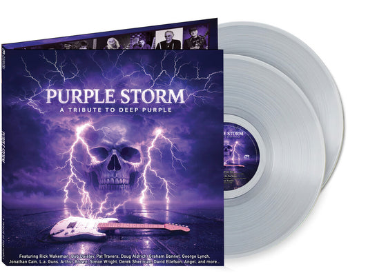 the album cover for Various Artists - Purple Storm - A Tribute to Deep Purple [Clear]