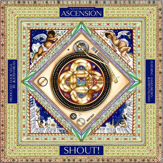 the album cover for 2soulfusion Presents Ascension - Shout!