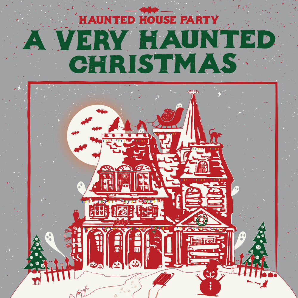 the album cover for Haunted House Party - Very Haunted Christmas