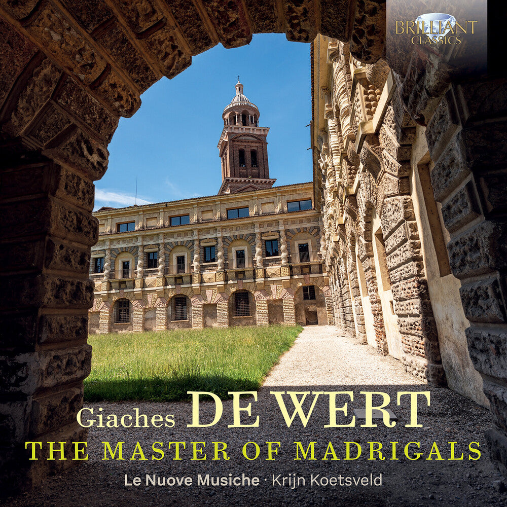 the album cover for Krijn Koetsveld - De Wert: The Master Of Madrigals