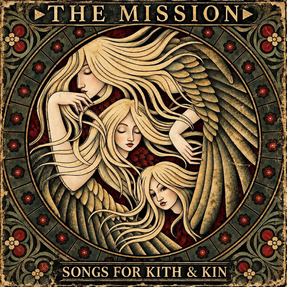 the album cover for Mission - Songs For Kith And Kin