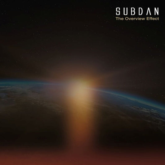 the album cover for Subdan - Overview Effect