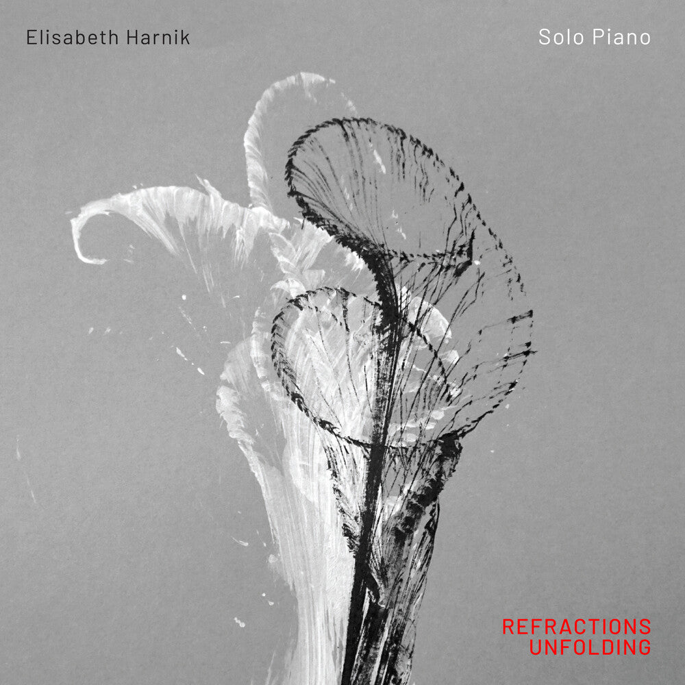 the album cover for Elisabeth Harnik - Refractions Unfolding