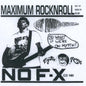 the album cover for NOFX - Maximum Rock N Roll