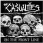 the album cover for The Casualties - On the Front Line